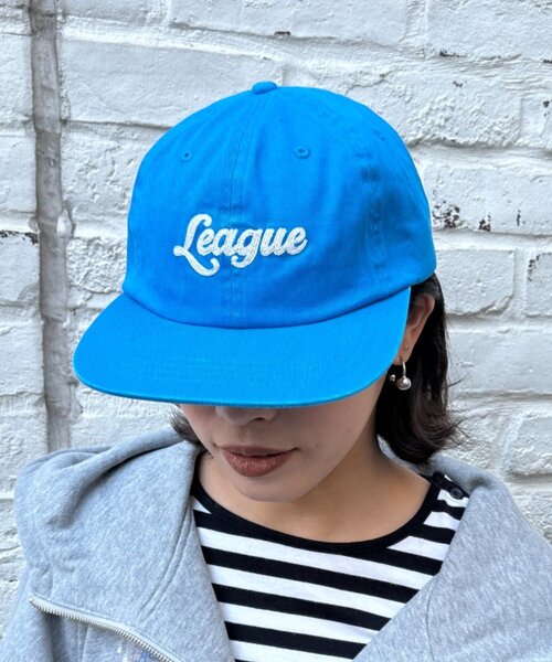 CIAOPANIC TYPY（チャオパニックティピー）の「UNISEXチェーンステッチロゴキャップ（キャップ・レディース・ブルー/グリーン/ピンク/ネイビー/ブラック・ONE SIZE）」の5枚目の写真
