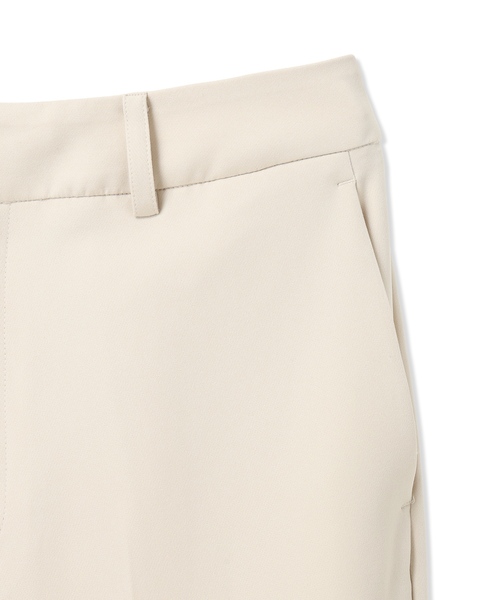 A/C DESIGN BY ALPHA CUBIC（エーシーデザインバイアルファキュービック）の「センタープレスストレッチパンツ【セットアップ対応・大きいサイズあり】（その他パンツ・レディース・ネイビー/ベージュ・64/67/70/76/73）」の3枚目の写真