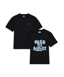 BACK LOGO T-SHIRT 01 [BLACK]
