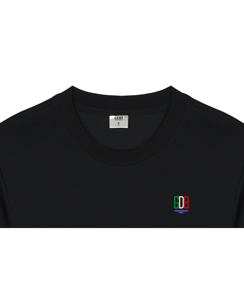 GRAIN DE BEAUTE（グランデボーテ）の「BACK LOGO T-SHIRT 01 [BLACK]（Tシャツ/カットソー・レディース・ブラック・S/M/L/XL）」の2枚目の写真