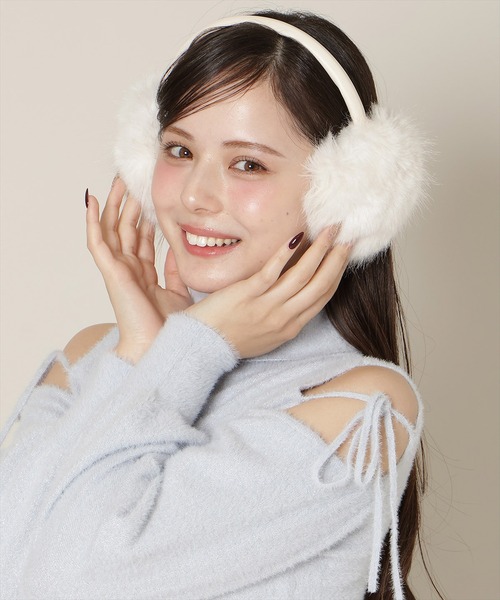 WILLSELECTION（ウィルセレクション）の「【New Year's Item】オープンショルダーラメフェザーニット（ニット/セーター・レディース・サックスブルー/オフホワイト/ブラック/ラベンダー・FREE）」の17枚目の写真