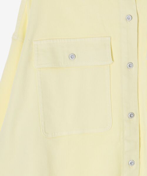le.coeur blanc(ルクールブラン)の「HealthyDENIMヘルシーデニムAlmondShirt(シャツ/ブラウス・レディース・サックスブルー/イエロー・38)」の17枚目の写真