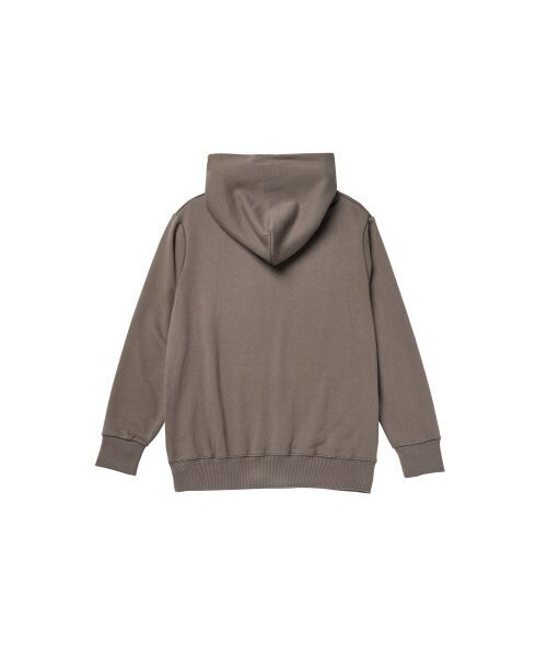 GRAIN DE BEAUTE（グランデボーテ）の「NEW SIGNATURE HOODY [CHARCOAL]（パーカー・レディース・チャコール・S/M/L）」の3枚目の写真