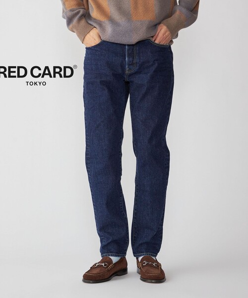 RED CARD TOKYO（レッドカード）の「【SHIPS別注】RED CARD: RHYTHM SP クリーン ウォッシュ（デニムパンツ・メンズ・ダークグレー/ネイビー・29/30/31/32/33/34）」の2枚目の写真