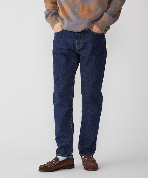 RED CARD TOKYO（レッドカード）の「【SHIPS別注】RED CARD: RHYTHM SP クリーン ウォッシュ（デニムパンツ・メンズ・ダークグレー/ネイビー・29/30/31/32/33/34）」の10枚目の写真