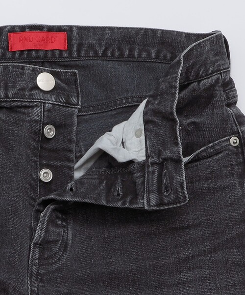 RED CARD TOKYO（レッドカード）の「【SHIPS別注】RED CARD: RHYTHM SP クリーン ウォッシュ（デニムパンツ・メンズ・ダークグレー/ネイビー・29/30/31/32/33/34）」の15枚目の写真