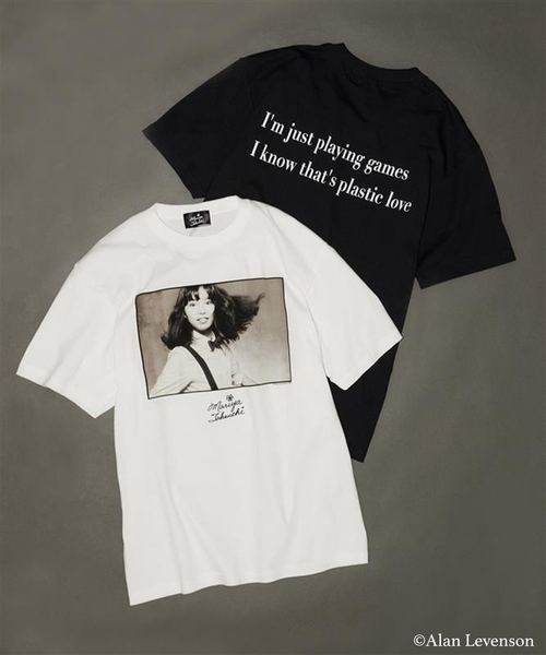 JOURNAL STANDARD（ジャーナルスタンダード）の「竹内まりや / Mariya Takeuchi PLASTIC LOVE プリント Tシャツ（Tシャツ/カットソー・メンズ・ホワイト/ブラック・X-LARGE/LARGE/MEDIUM/SMALL）」の3枚目の写真
