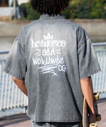 DC（ディーシー）の「DC/ディーシー 半袖 シャツ バックプリント 吸水速乾 塩素対応 水陸両用 セットアップ対応 DSH262001（シャツ/ブラウス）」