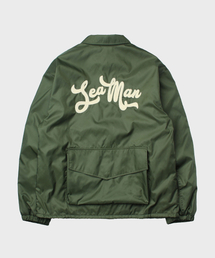 VDR（ブイディアール）の「CAPTAIN JACKET [Olive]（ナイロンジャケット）」