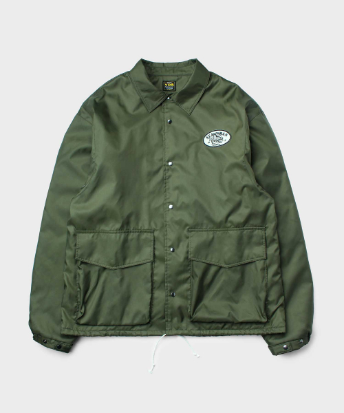 VDR（ブイディアール）の「CAPTAIN JACKET [Olive]（ナイロンジャケット・メンズ・その他・M/XL/L）」の2枚目の写真