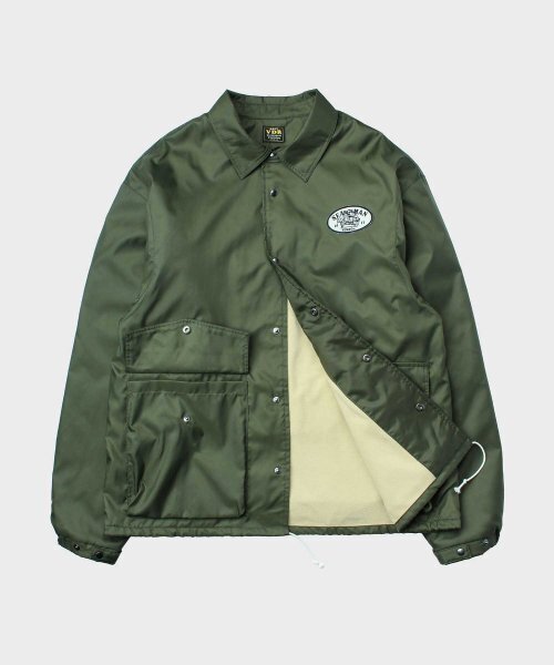 VDR（ブイディアール）の「CAPTAIN JACKET [Olive]（ナイロンジャケット・メンズ・その他・M/XL/L）」の3枚目の写真