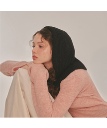 NUART STUDIO（ヌアートスタジオ）の「ボタンウールニットバラクラバ 6色（ニットキャップ/ビーニー）」