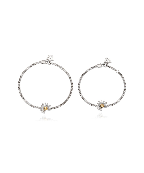 VINTAGE HOLLYWOOD（ビンテージハリウッド）の「Flutter Daisy Bracelet_VH25NNBR172V（ブレスレット・メンズ・シルバー・S/M）」の2枚目の写真