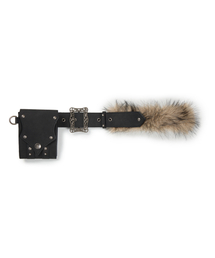 AAKAM（アーカム）の「Fur Belt Bag (Black)（ボディバッグ/ウエストポーチ）」