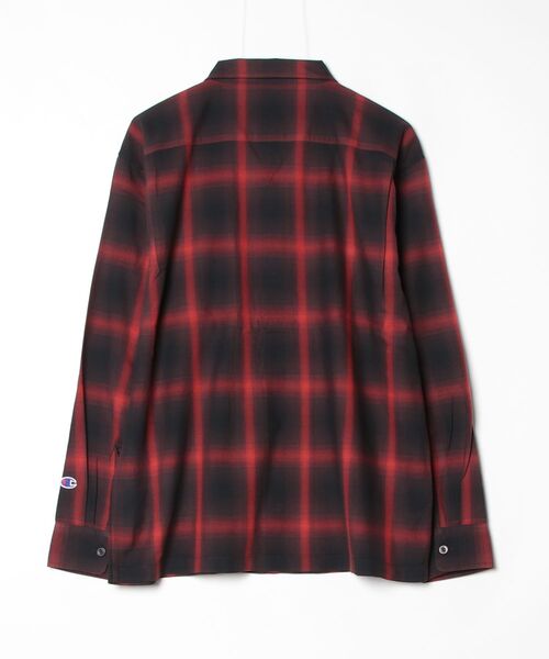 Champion(チャンピオン)の「【Champion/チャンピオン】直営限定コレクション メンズ ロングスリーブシャツ(Tシャツ/カットソー・メンズ・ブラック/ライトグレー/ベージュ・X-LARGE/LARGE/MEDIUM/SMALL)」の4枚目の写真