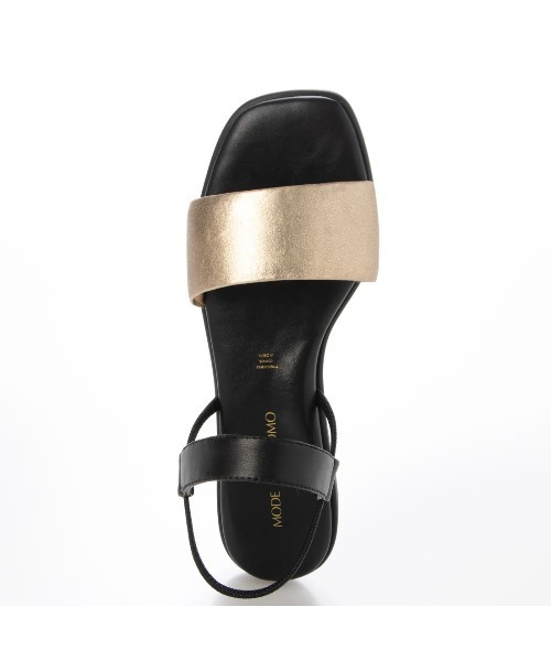 Mode et Jacomo（モードエジャコモ）の「シンプルフラットストラップサンダル（サンダル・レディース・ブラック/シルバー/ゴールド・22.5cm/23cm/23.5cm/24cm/24.5cm）」の12枚目の写真
