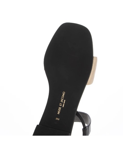 Mode et Jacomo（モードエジャコモ）の「シンプルフラットストラップサンダル（サンダル・レディース・ブラック/シルバー/ゴールド・22.5cm/23cm/23.5cm/24cm/24.5cm）」の13枚目の写真