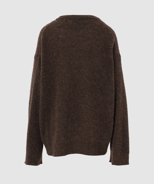 GANNI（ガニー）の「Brushed Alpaca Graphic Oversized Sweater（ニット/セーター・レディース・その他・S/XS）」の2枚目の写真