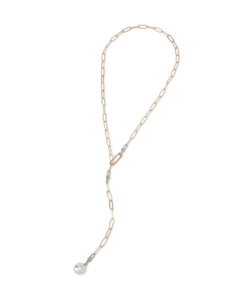 ADAM ET ROPE'(アダムエロペ)の「【EO for ADAM ET ROPE'】Chunky Anchor Chain Necklace(ネックレス・レディース・ゴールド・FREE)」の1枚目の写真