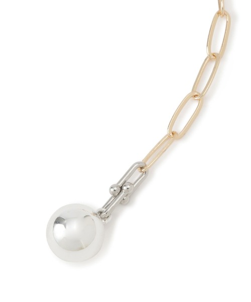 ADAM ET ROPE'(アダムエロペ)の「【EO for ADAM ET ROPE'】Chunky Anchor Chain Necklace(ネックレス・レディース・ゴールド・FREE)」の3枚目の写真