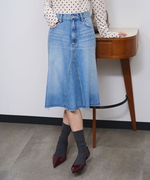 ROSE BUD | PANEL DENIM MINI SKIRT(デニムスカート)
