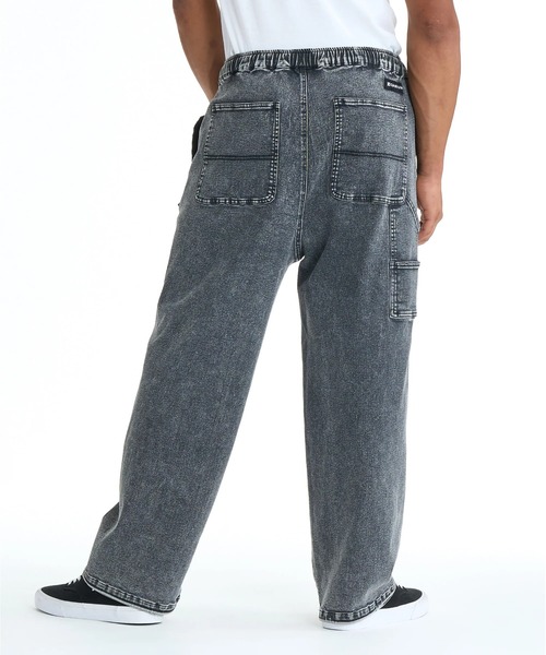 DC SHOES（ディーシーシューズ）の「DC SHOES メンズ 26 SUPERWIDEBAGGY 3D PANT バギーパンツ 【2026年春夏モデル】/ストレッチワイドパンツ（その他パンツ・メンズ・ブラック系その他6/ライトインディゴブルー・X-LARGE/LARGE/MEDIUM/SMALL）」の6枚目の写真