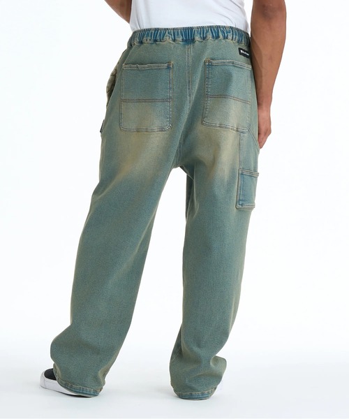 DC SHOES（ディーシーシューズ）の「DC SHOES メンズ 26 SUPERWIDEBAGGY 3D PANT バギーパンツ 【2026年春夏モデル】/ストレッチワイドパンツ（その他パンツ・メンズ・ブラック系その他6/ライトインディゴブルー・X-LARGE/LARGE/MEDIUM/SMALL）」の7枚目の写真