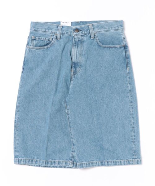 Carhartt WIP(カーハートダブリューアイピー)の「【Carhartt WIP】LANGDON SHORT I036587(デニムパンツ・メンズ・ブルー/ブルー系その他・34/32/30)」の2枚目の写真