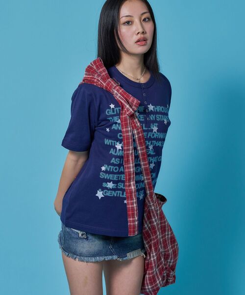 SEQUENZ（シークエンズ）の「※WEB限定 / 2WAY仕様 / 推し活トートバッグ / sqnz favorite kira-kira tote bag（トートバッグ・レディース・ブラック/ネイビー/イエロー/グリーン/レッド/ピンク・FREE）」の18枚目の写真