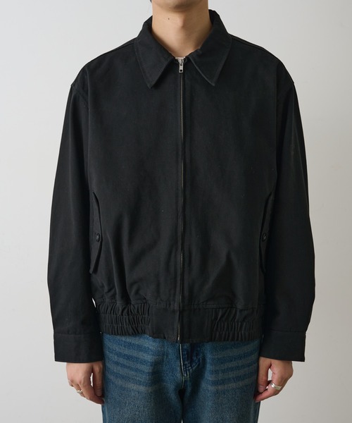 COLONY 2139（コロニートゥーワンスリーナイン）の「コットンツイルワークジャケット（ブルゾン・メンズ・ベージュ/ブラック・MEDIUM/LARGE）」の11枚目の写真