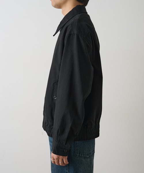 COLONY 2139（コロニートゥーワンスリーナイン）の「コットンツイルワークジャケット（ブルゾン・メンズ・ベージュ/ブラック・MEDIUM/LARGE）」の12枚目の写真