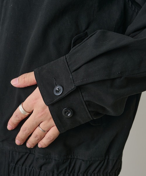 COLONY 2139（コロニートゥーワンスリーナイン）の「コットンツイルワークジャケット（ブルゾン・メンズ・ベージュ/ブラック・MEDIUM/LARGE）」の15枚目の写真