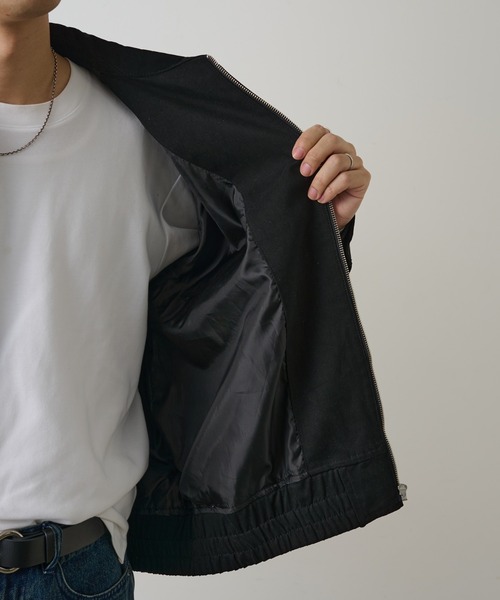 COLONY 2139（コロニートゥーワンスリーナイン）の「コットンツイルワークジャケット（ブルゾン・メンズ・ベージュ/ブラック・MEDIUM/LARGE）」の18枚目の写真