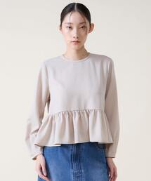 TIARA（ティアラ）の「ペプラムブラウス（シャツ/ブラウス）」