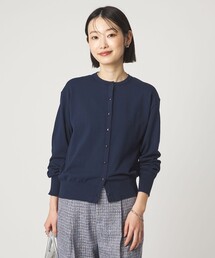 green label relaxing（グリーンレーベルリラクシング）の「＜1_OF MINE＞クルーネック ニット カーディガン（カーディガン/ボレロ）」