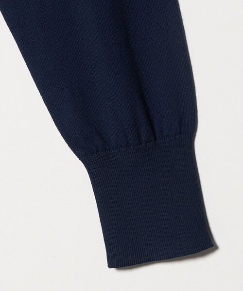 green label relaxing（グリーンレーベルリラクシング）の「＜1_OF MINE＞クルーネック ニット カーディガン（カーディガン/ボレロ・レディース・ネイビー/その他1/ライトピンク/ホワイト・FREE）」の5枚目の写真