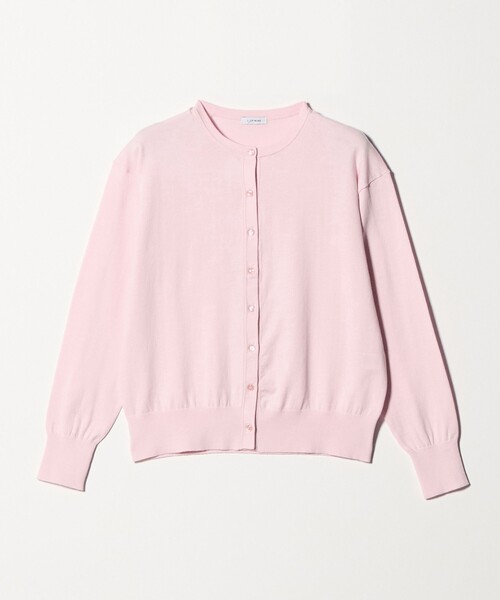 green label relaxing（グリーンレーベルリラクシング）の「＜1_OF MINE＞クルーネック ニット カーディガン（カーディガン/ボレロ・レディース・ネイビー/その他1/ライトピンク/ホワイト・FREE）」の12枚目の写真