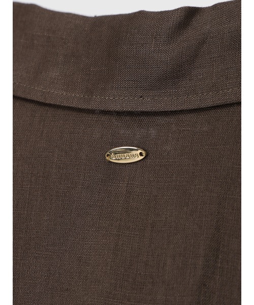 anuans（アニュアンス）の「シンプルリネンシャツ（シャツ/ブラウス・レディース・ピンク/ブルー/ブラウン/ホワイト・FREE）」の17枚目の写真