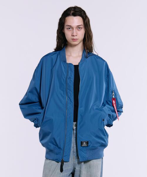 L2-Bフライトジャケット 青 Alpha Industries/アルファ インダストリーズ/L‐2B OVERSIZED FLIGHT