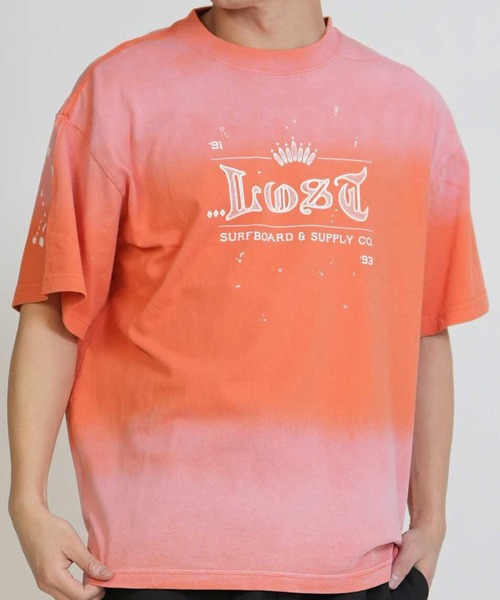 lost(ロスト)の「lost/ロスト KING SKULLY TEE Tシャツ LM6S-2102(Tシャツ/カットソー・メンズ・シアン/レッド/ブラウン・M/XL/L)」の3枚目の写真