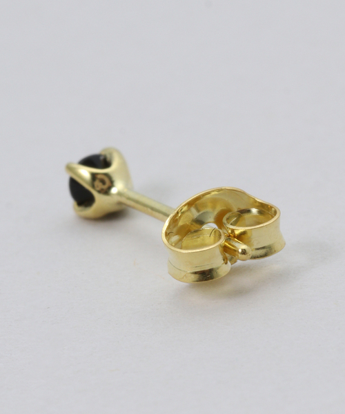 JOURNAL STANDARD（ジャーナルスタンダード）の「【VALENTINE /ヴァレンタイン】Studs Stone Pierce（ピアス（片耳用）・レディース・ゴールド・FREE）」の2枚目の写真