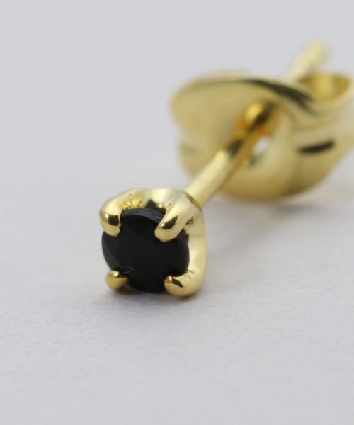JOURNAL STANDARD（ジャーナルスタンダード）の「【VALENTINE /ヴァレンタイン】Studs Stone Pierce（ピアス（片耳用）・レディース・ゴールド・FREE）」の5枚目の写真