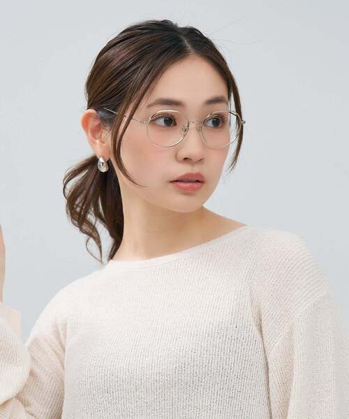 めがねㄘゃん ボストン型 メガネ｜中顔面短縮みえメガネ 軽量 眼鏡 伊達めがね 度