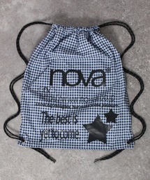 NYLAUS（ナイラス）の「【NYS】総柄プリントナップサック（バックパック/リュック）」