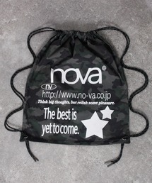 NYLAUS（ナイラス）の「【NYS】総柄プリントナップサック（バックパック/リュック）」