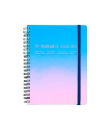 Rollbahn(�����o�[��)�́y�蒠 2026-2027�N�Ł^2026�N3���n�܂�z�����o�[�� �_�C�A���[ ���^���b�N A5(�蒠/������)