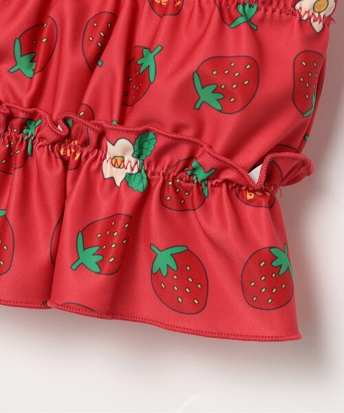 p.premier(ピードットプルミエ)の「【リンク】シャーリングトップスとスカートボトムのセパレート水着(水着・キッズ・イエロー/ローズ/グリーン/アイボリー・100/110/120/130/140/80/90)」の15枚目の写真