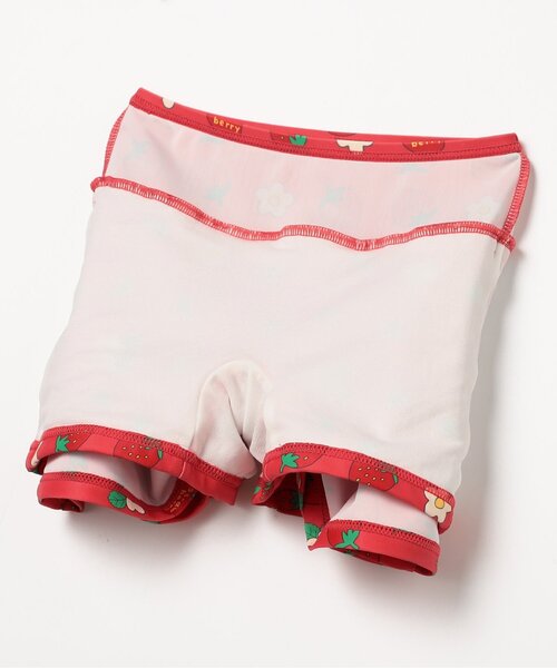 p.premier(ピードットプルミエ)の「【リンク】シャーリングトップスとスカートボトムのセパレート水着(水着・キッズ・イエロー/ローズ/グリーン/アイボリー・100/110/120/130/140/80/90)」の20枚目の写真