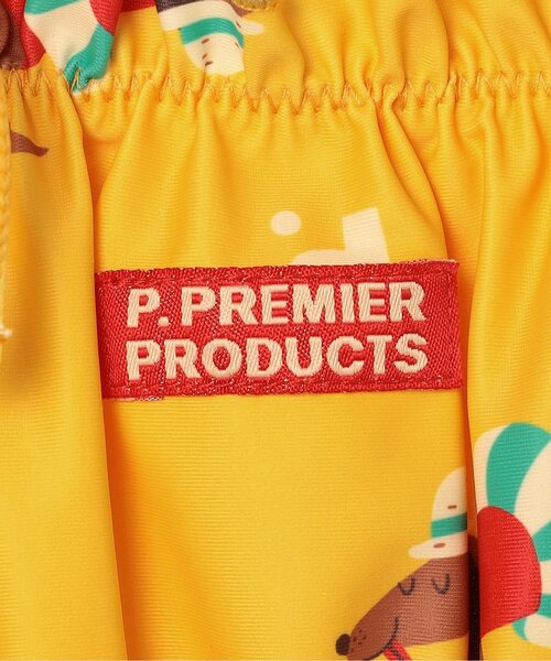 p.premier（ピードットプルミエ）の「【リンク/UVカット】シャーリングトップスとスカートボトムのセパレート水着（水着・キッズ・イエロー/ローズ/グリーン/アイボリー・100/110/120/130/140/80/90）」の13枚目の写真