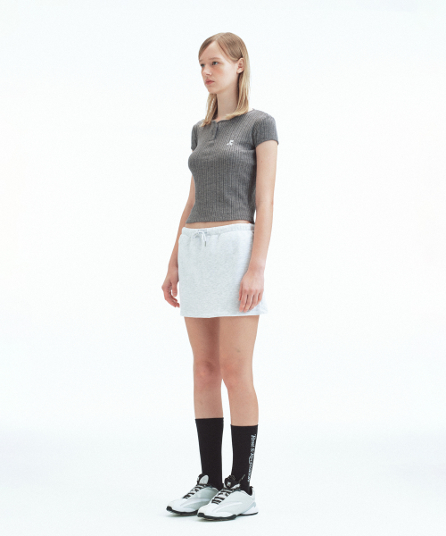 Rest&Recreation(レストアンドレクリエーション)の「SWEAT MINI SKORT - LIGHT GREY(スカート・レディース・その他・SMALL/MEDIUM)」の4枚目の写真